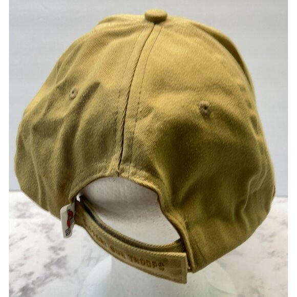 Idaho State Camo Strapback Hat Support Our Troops Baseball Cap Brown stampede - Picture 4 of 9